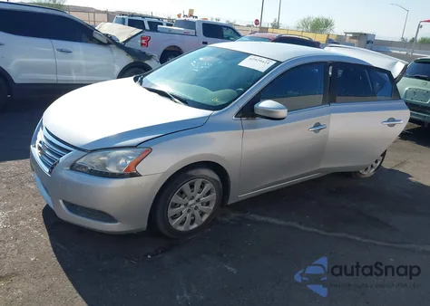 2014 Nissan Sentra Fe+ S from USA, damaged, VIN 3N1AB7AP5EY231155